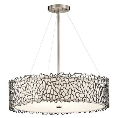 Étain Suspension Corail Effet De Nickel Luminaire En Plafond Suspendu vwmN80Oyn