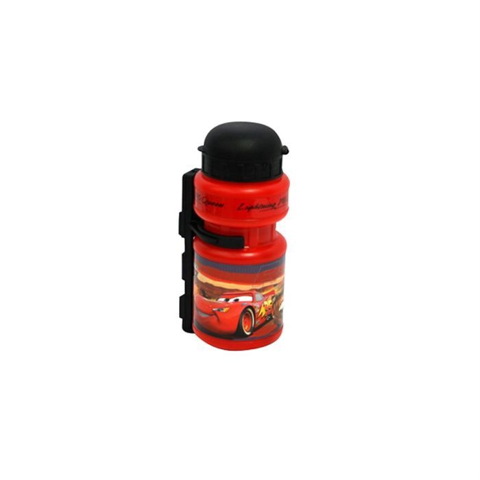 CARS Bidon + Porte-bidon - 330 ml