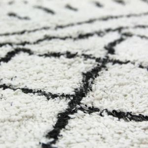 TAPIS COTTON BERBERE Tapis de salon - 120 x 170 cm - 100