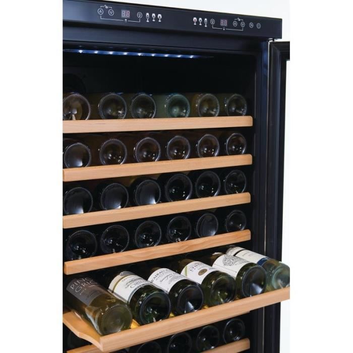 Cave à vin double zone de température2