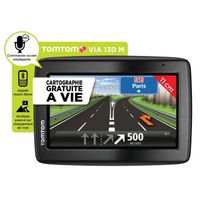 GPS AUTO GPS TomTom Via 130 M Europe - Carte à vie offerte GPS AUTO GPS TomTom Via 130 M Europe - Carte à vie offerte