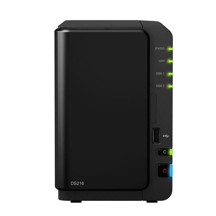 Synology serveur NAS 2 baies DS216