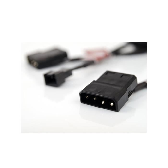 Noctua Kit pour ventilateur NA-SAC1 - 3 câbles adaptateurs vers connecteurs 4-broches