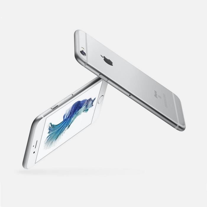 Iphone 6s 64go Argenté Pas Cher Débloqué Smartphone Téléphone Reconditionné Avec Touch Id