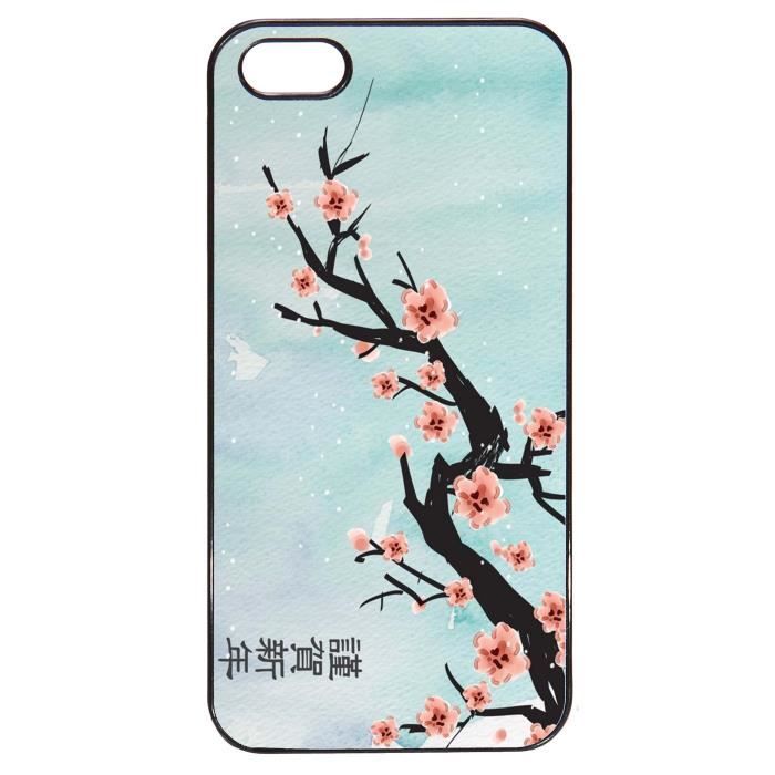 coque iphone 5 cerisier