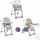 CHICCO Chaise Haute Polly Magic Relax - 4 Roues be