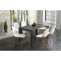 TABLE À MANGER COMPLÈTE Table console de Salle à Manger extensible jusqu’à TABLE À MANGER COMPLÈTE Table console de Salle à Manger extensible jusqu’à