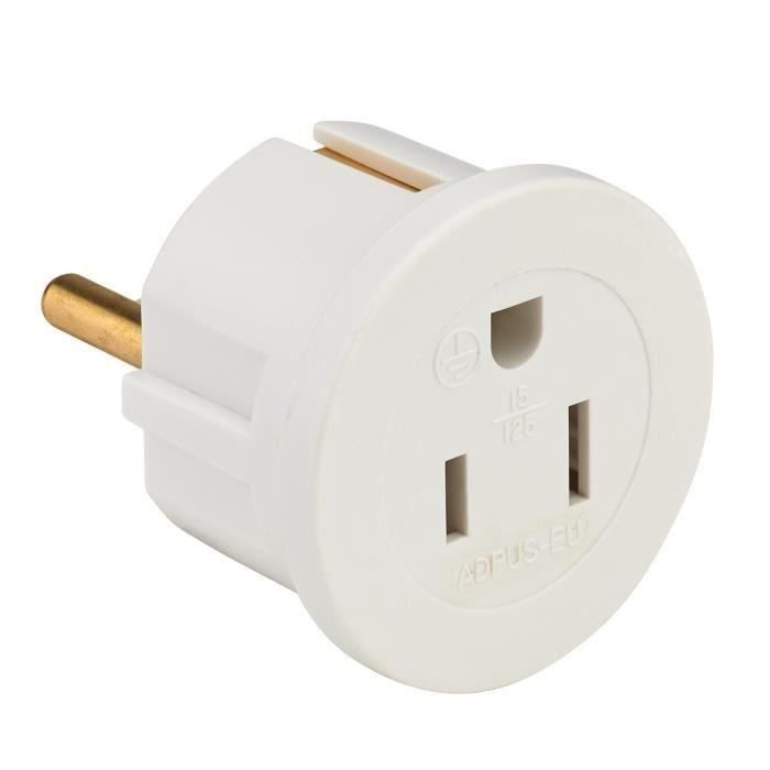 DEBFLEX Adaptateur Europe / USA (Lot de 3)