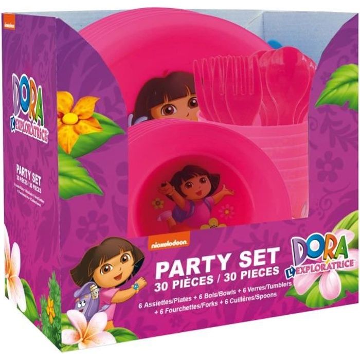 DORA Party Set de 30 pièces