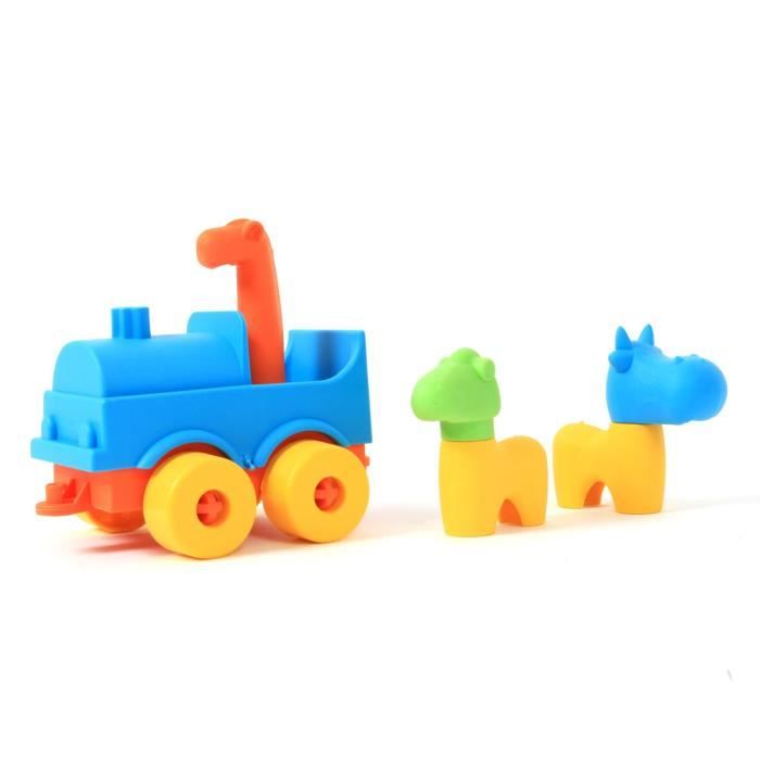 MGM Oliver l'explorateur - Train et personnages - 11 pièces - Petit modèle - Mixte - A partir de 2 ans