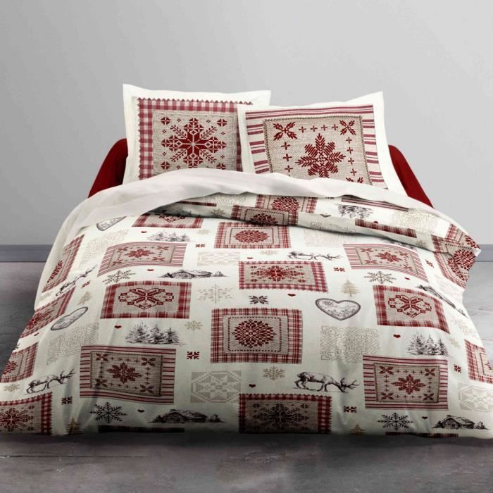 TODAY Parure de couette ENJOY ASTORIA - 1 housse de couette 220x240 cm + 2 taies 63x63 cm