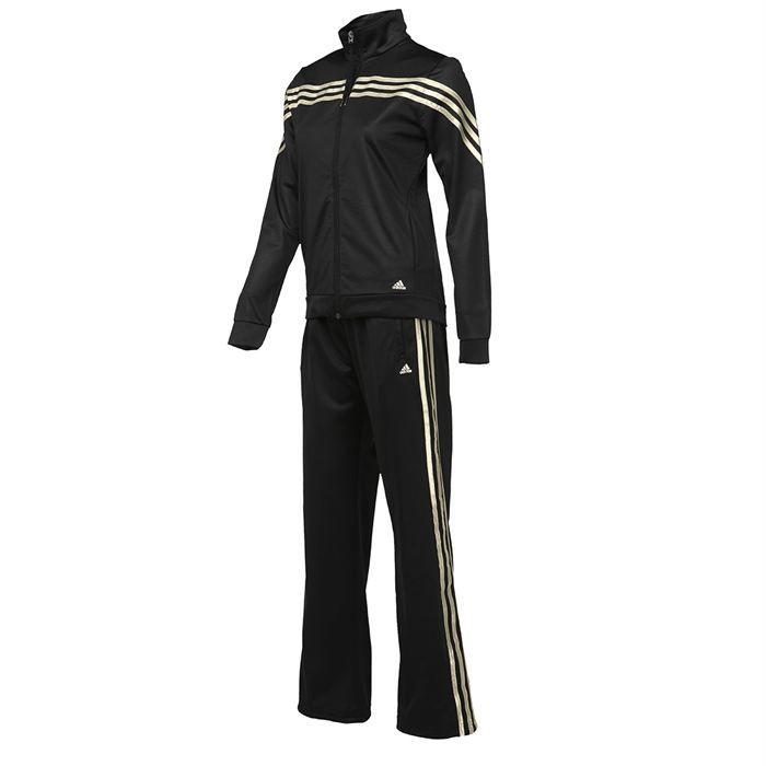 Adidas Suit Noir Achat Survêtement Iconic Vente Femme iuPZkX