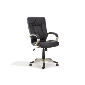 MANAGER Fauteuil de bureau Noir - Grand confort