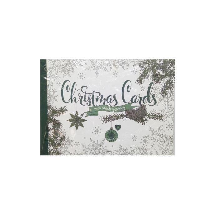 PANDURO Cartes de Noël à calligraphier