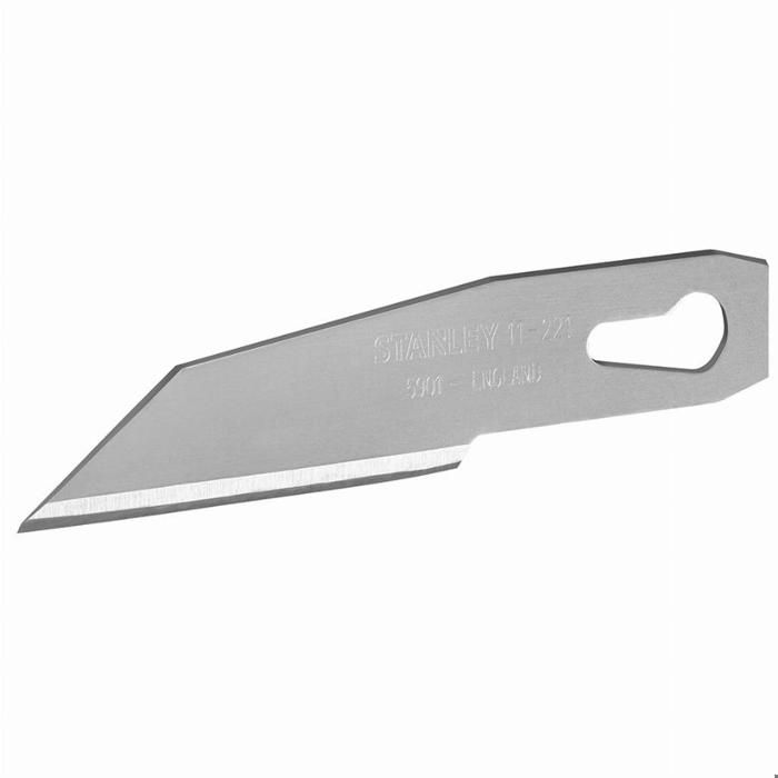 STANLEY 3 lames de scalpel droite 5901