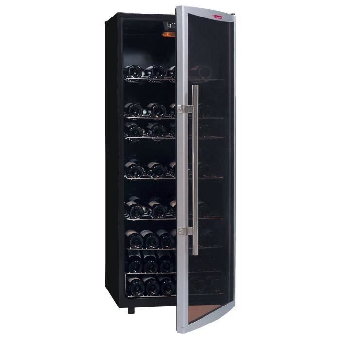 LA SOMMELIERE CVD121V - Cave à vin de service - 120 bouteilles - Pose libre - Classe C - L 58 x H 149 cm