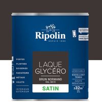 PEINTURE - VERNIS RIPOLIN Laque glycéro déco pour intérieur et extér PEINTURE - VERNIS RIPOLIN Laque glycéro déco pour intérieur et extér