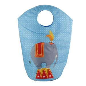 Panier A Jouets Cirque 70X57cm Elephant