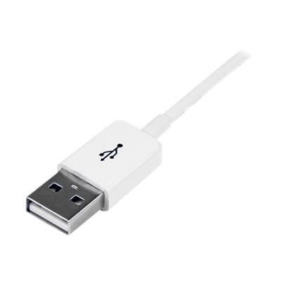 STARTECH Câble d'extension USB 2.0 de 2 m - Rallonge USB A vers USB A - Prolongateur USB - M/F - Blanc