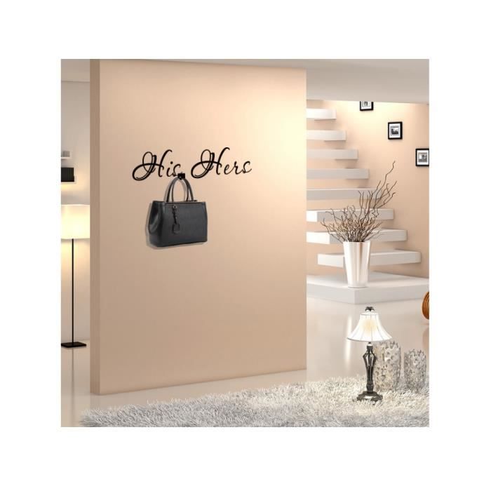 Tofern Sticker Mural Crochet Patère Porte-manteau 3D DIY Chambre ... Tofern Sticker Mural Crochet Patère Porte-manteau 3D DIY Chambre ...