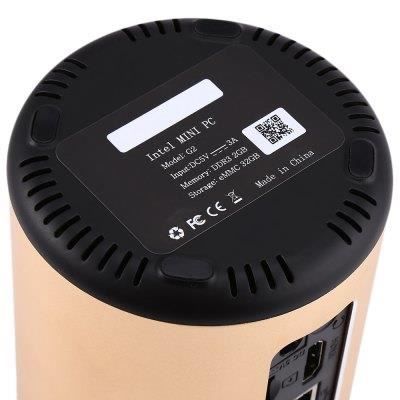  Mini PC Bay Trail CR Z3735F Quad Core avec 2MP3