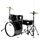 XDrum Junior Pro II batterie noire pour enfants