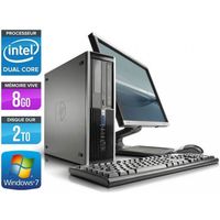 UNITÉ CENTRALE + ÉCRAN HP Elite 8100 - G6950 - 8Go - 2To + Ecran 19'' UNITÉ CENTRALE + ÉCRAN HP Elite 8100 - G6950 - 8Go - 2To + Ecran 19''