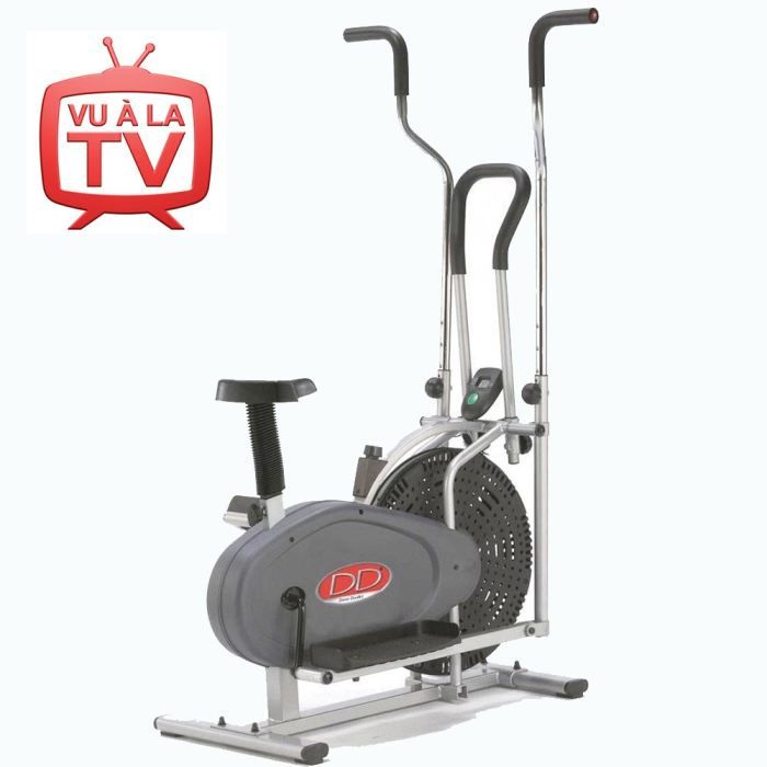 DAVID DOUILLET Vélo d'appartement 2 en 1 Orbit Gym