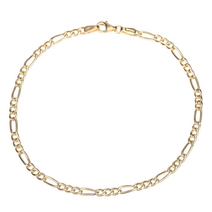 Les Bijoux d'Emma - Bracelet en Maille Alternée - OR 9CT