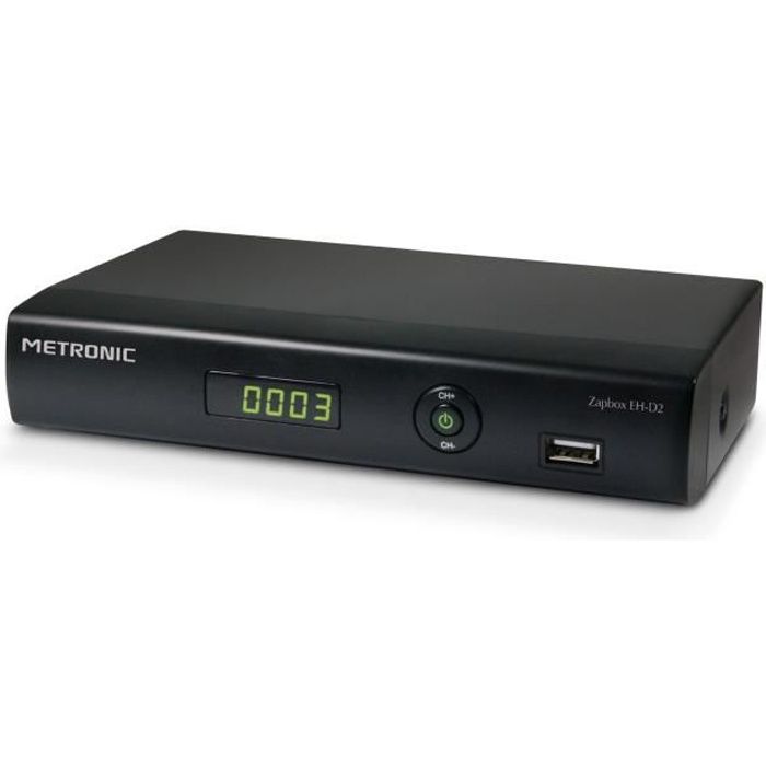 Metronic Zapbox EH D2 Decodeur TNT HD avec double tuner USB