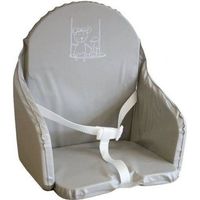 CHAISE HAUTE Looping Coussin Chaise Haute Sangles Gris Perle CHAISE HAUTE Looping Coussin Chaise Haute Sangles Gris Perle