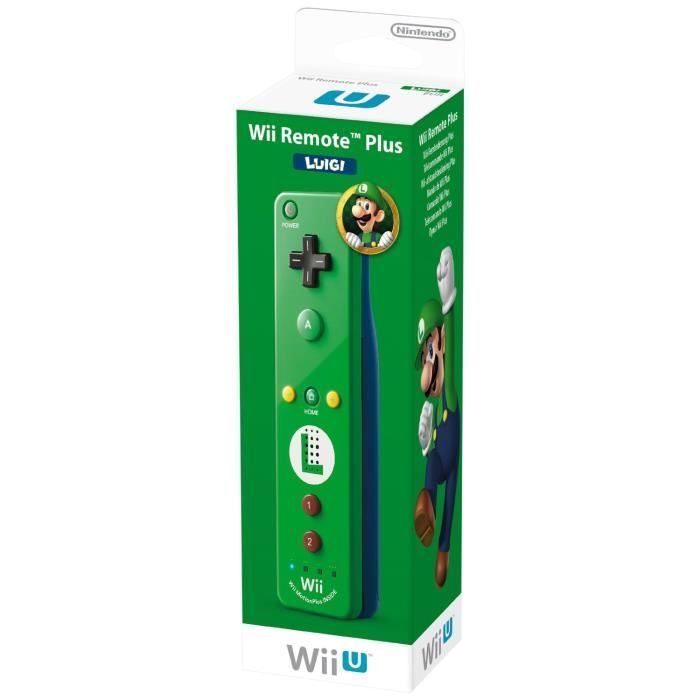 Telecommande Wii U Plus Luigi