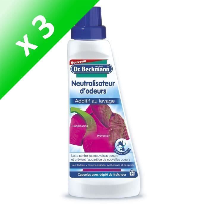 DR BECKMANN Neutralisateur d'odeurs - 500 ml (Lot de 3)