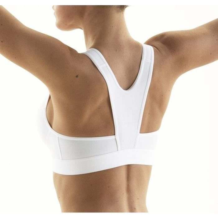ZSPORT Brassière de sport B.07 - Blanc