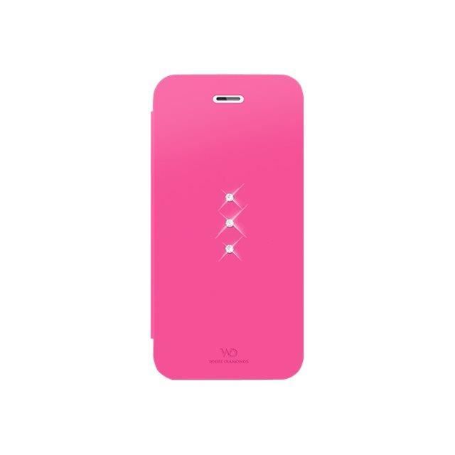 WHITE DIAMONDS ETUI FOLIO CRYSTAL WALLET ROSE IPHONE 6/6S