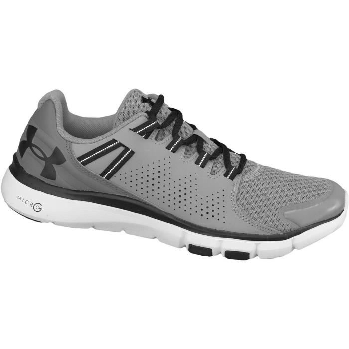 Under Armour Micro G Limitless Tr 1264966-035 Grey - Chaussures Chaussures-de-running Homme Under Armour Micro G Limitless Tr 1264966-035 Grey - Chaussures Chaussures-de-running Homme
