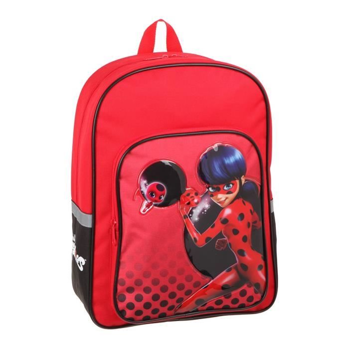 MIRACULOUS - Sac à Dos Tweens Rouge Primaire - Fille