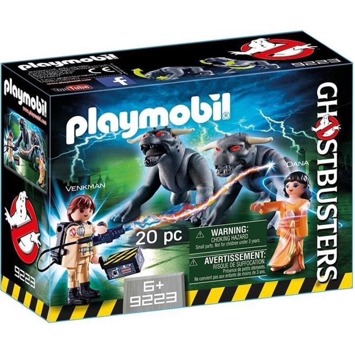 Playmobil Venkman et les chiens des tenebres Ghostbusters - 9223