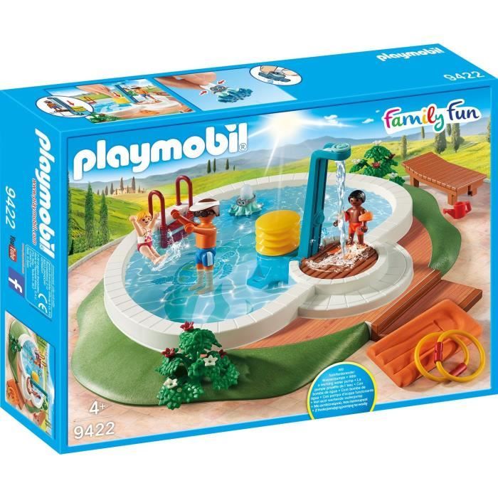 PLAYMOBIL 9422 - Family Fun - Piscine avec douche - Nouveauté 2019