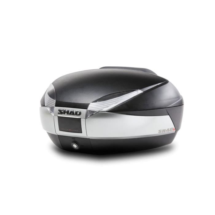 Top case Shad SH48 Noir/Titanium