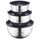 ART&CUISINE Set de 3 saladiers avec couvercles 16-