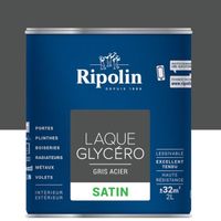 PEINTURE - VERNIS RIPOLIN Laque glycéro déco pour intérieur et extér PEINTURE - VERNIS RIPOLIN Laque glycéro déco pour intérieur et extér