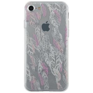 BIGBEN CONNECTED Coque Iphone 7 Plumes Silver - Transparentes