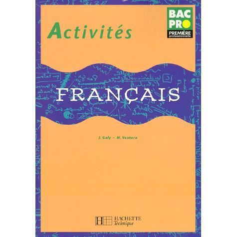 Français Bac Pro 1e Professionnelle - 