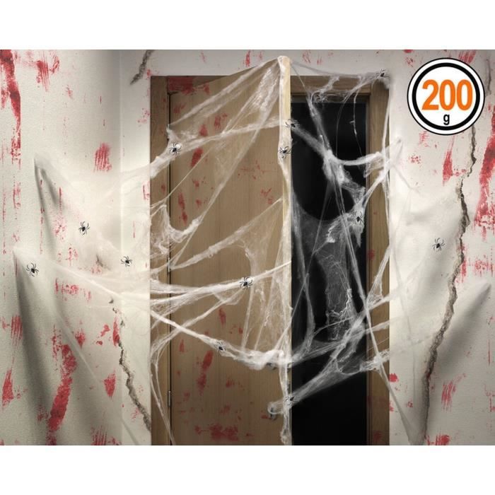 ATOSA - Toile d'arraignées 200 gr - Blanc