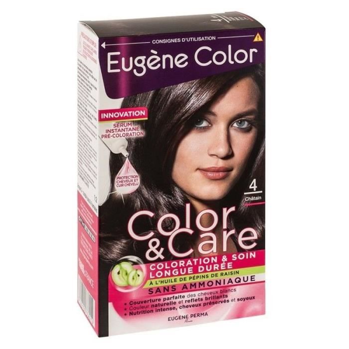 EUGENE COLOR Kit de coloration châtain