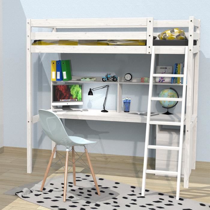 lit mezzanine en 4 fois