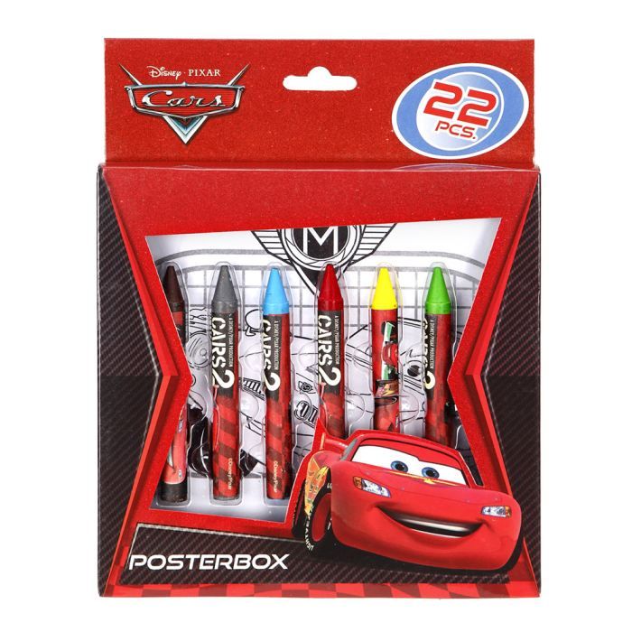 CARS Disney Coffret d affiches à colorier 2… Achat f dis