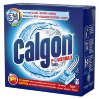 PRODUIT ELECTROMENAGER CALGON TA9 Paquet de 17 tablettes anti-calcaire po PRODUIT ELECTROMENAGER CALGON TA9 Paquet de 17 tablettes anti-calcaire po