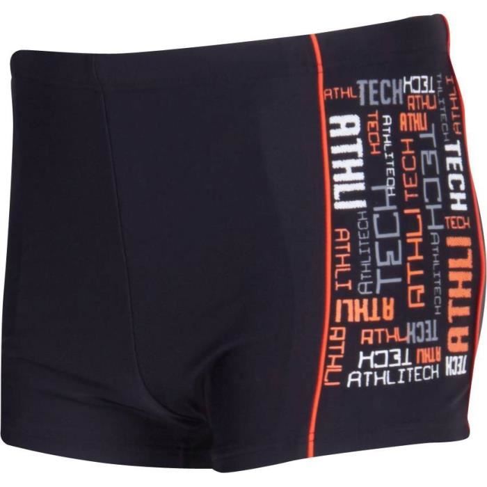 ATHLI-TECH Slip Bain Piscine Fille Barnabe - Noir